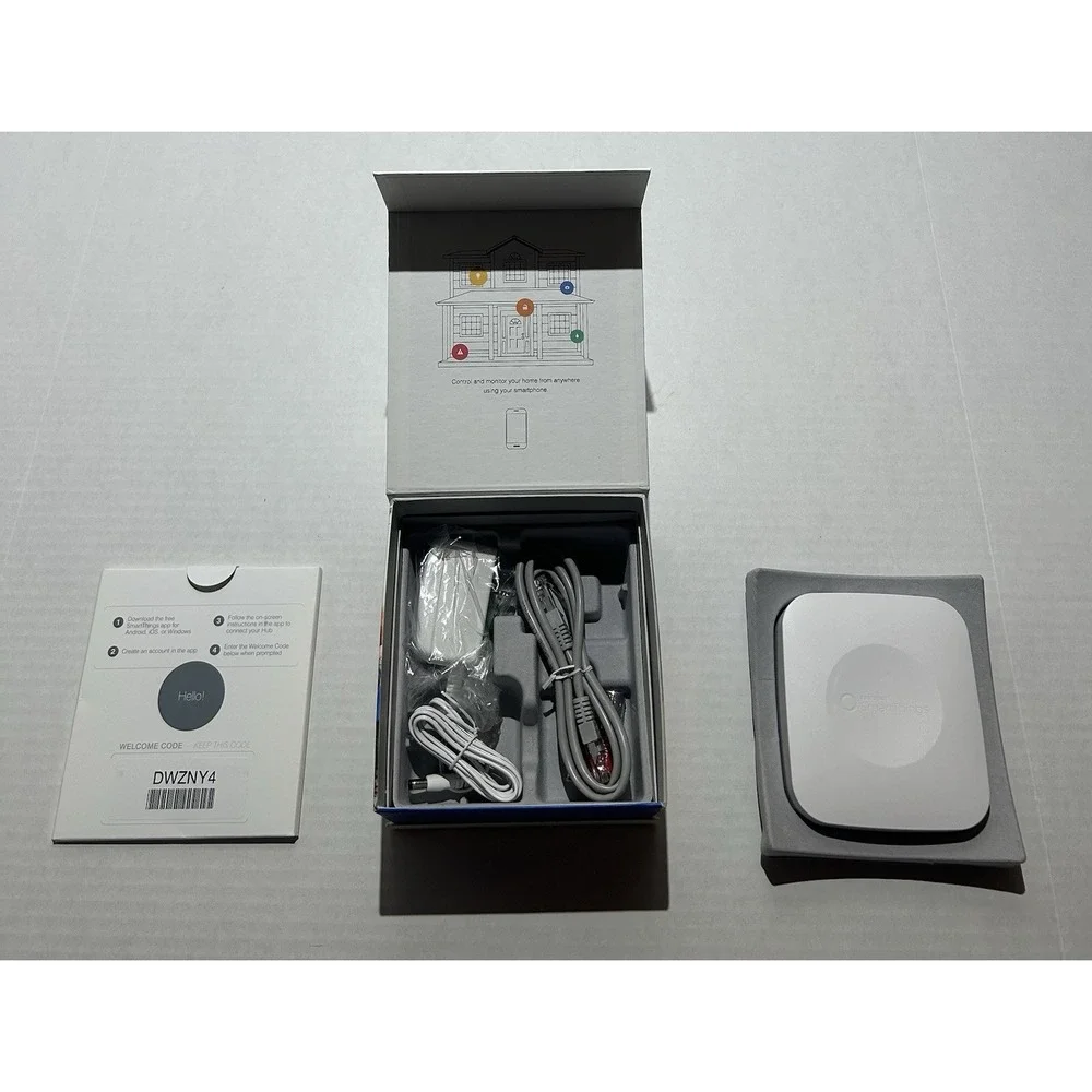 Samsung SmartThings Hub STH-ETH-250 Smart Home Hub (2nd Generation)